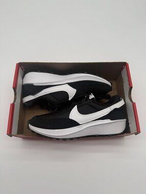 New Nike Waffle Debut Shoes Women's Size 6 Black Running Sneakers DH9523 002